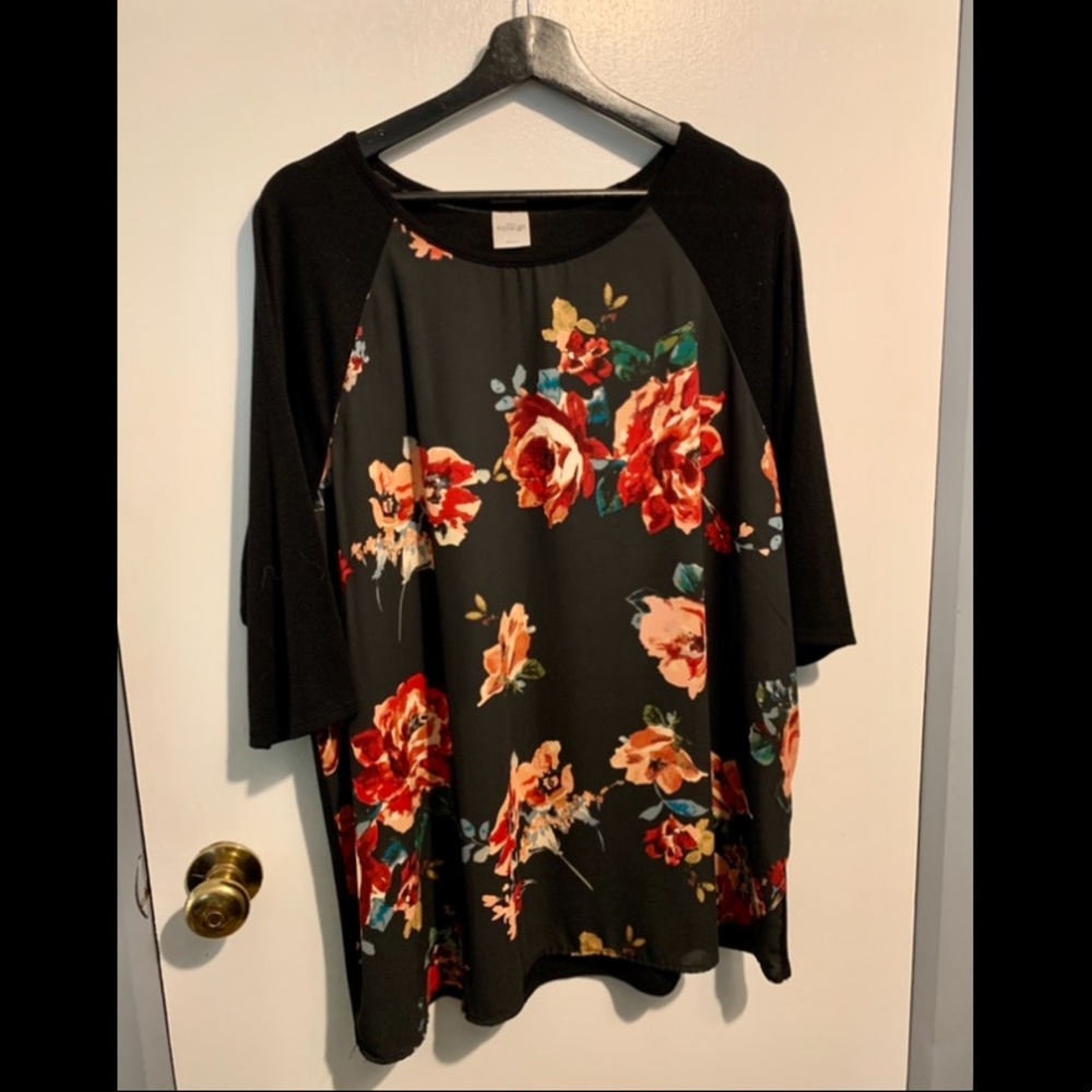 Vernon Mixed Material Top